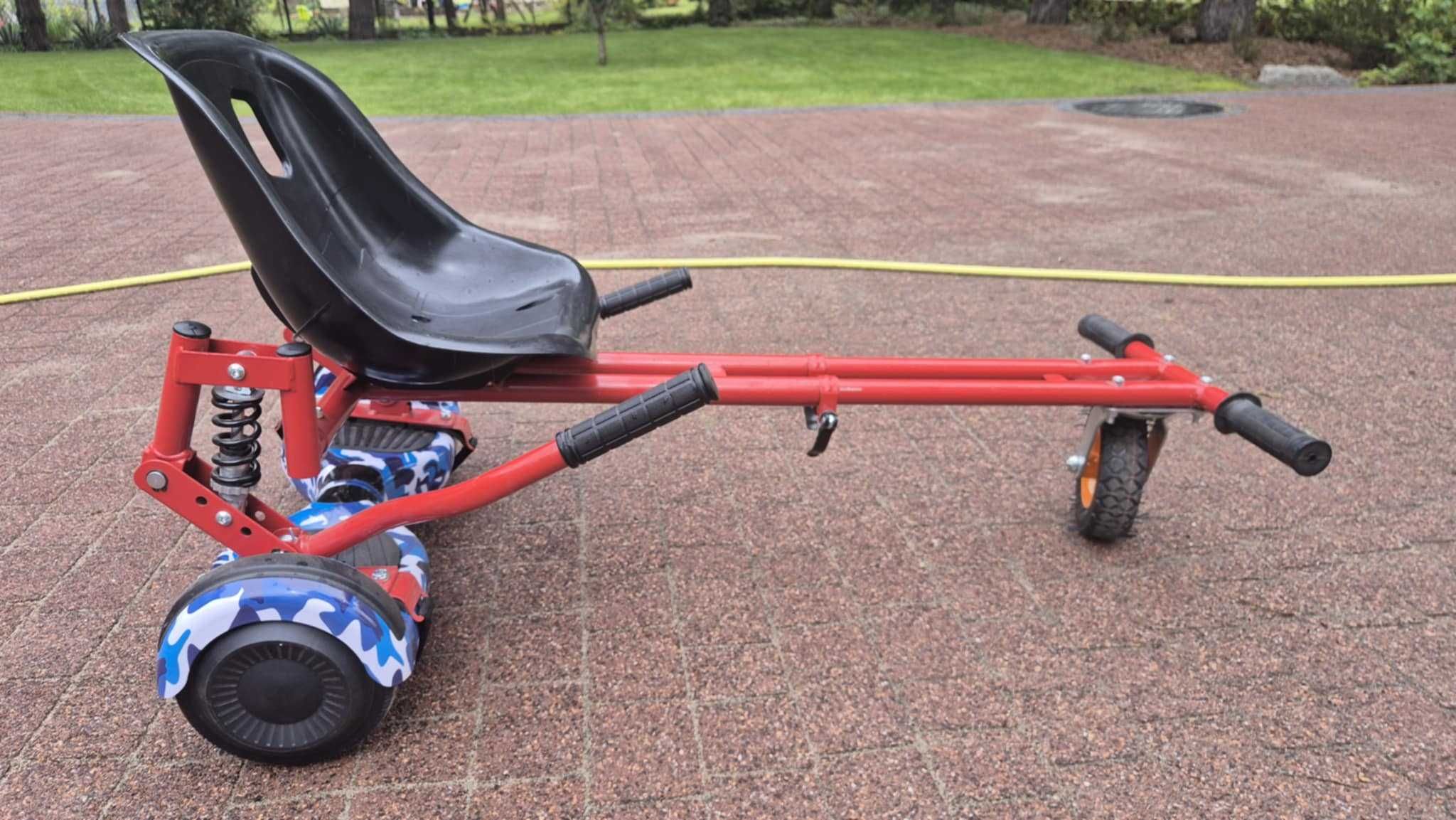 Hoverkart z hoveboardem