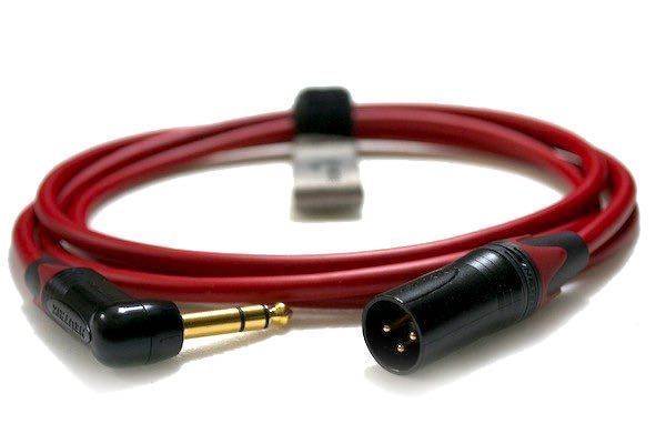 Kabel do Monitorów Studyjnych 1/4 Kątowy St Jack do 3pin XLR Van Damme