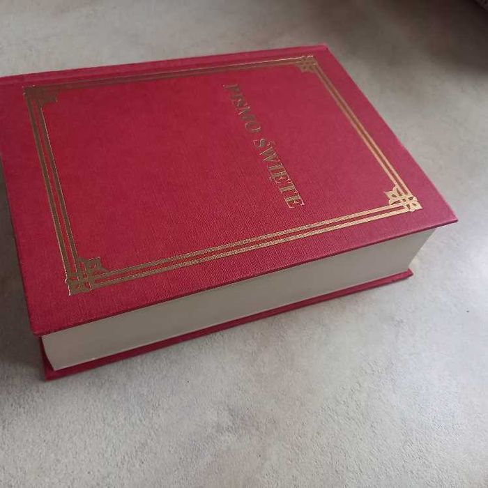 Pismo Święte Biblia Tysiąclecia III wydanie 1990 duży i grubszy format