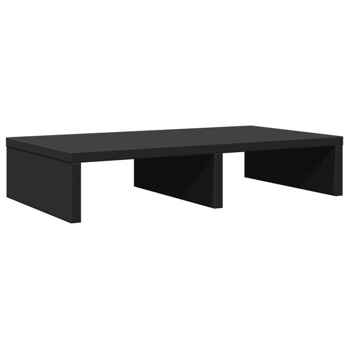Vidaxl Podstawka Pod Monitor, Czarna, 50X27X10 Cm