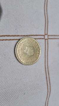 Moeda de 50 cêntimos Beatrix koning der nederland 1999