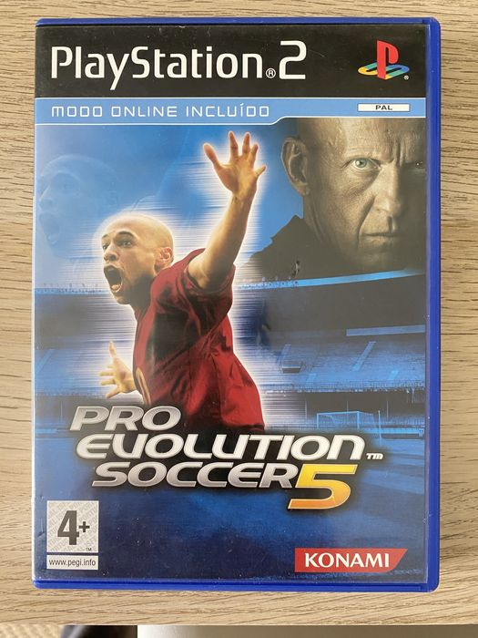 Jogo PS2 - PRO Evolution Soccer 5