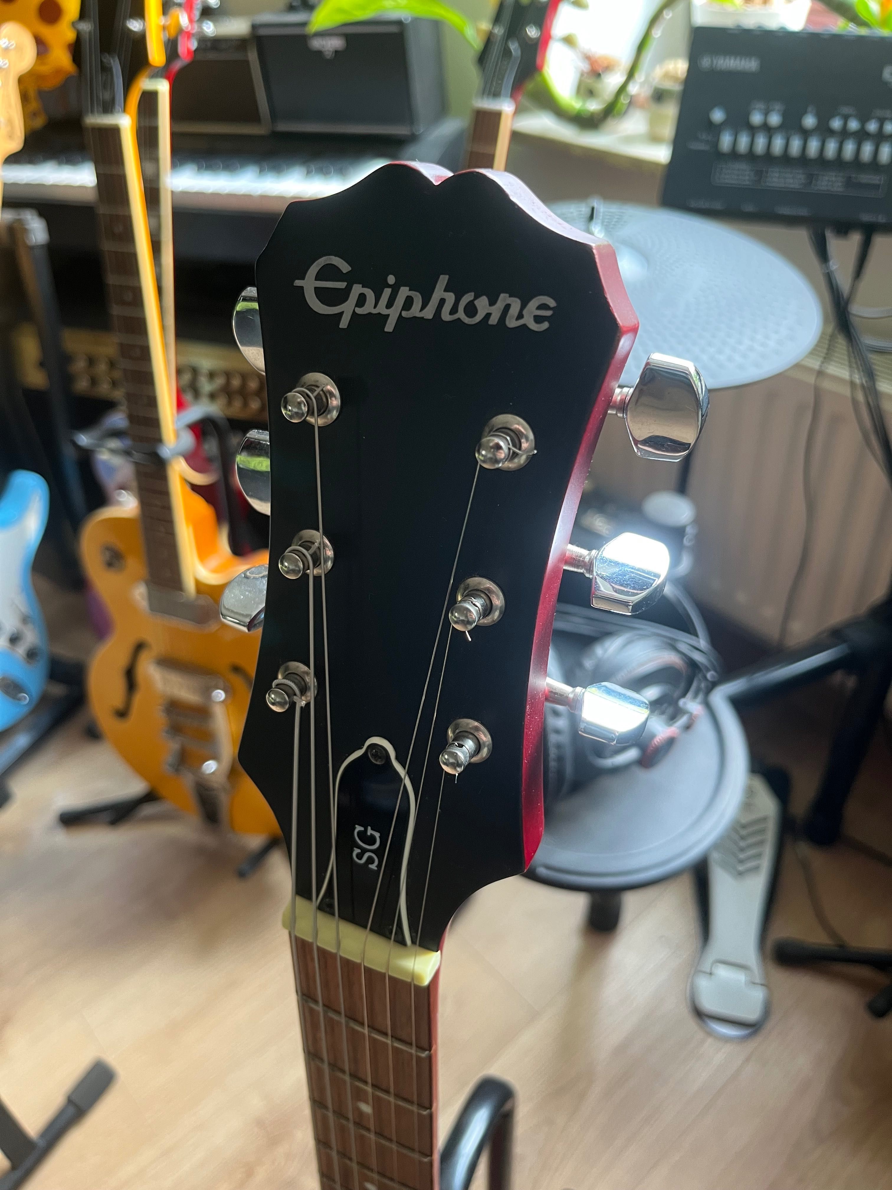 ZESTAW Gitara Elektryczna Epiphone SG + Wzmacniacz Gitarowy Boogey Amp