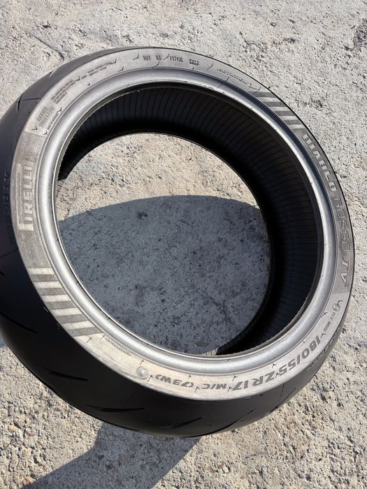 180 55 17 Pirelli Rosso 4, моторезина, шина, колесо, покрышка, скат