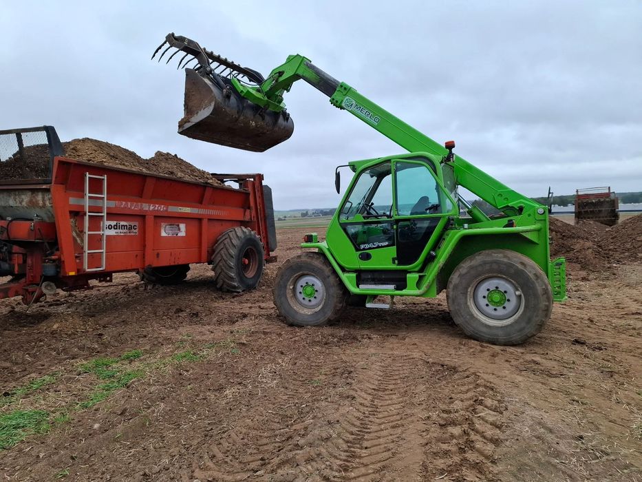 Merlo P34.7plus  ładowarka teleskopowa Merlo P34.7 plus cat manitou merlo multifarme