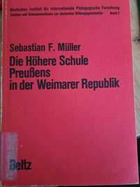Die Höhere Schule Preußens in der Weimarer Republik