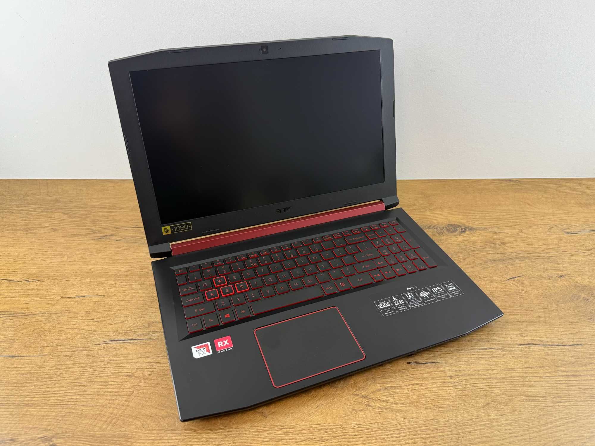 1241 Laptop Acer NITRO 5, RADEON R7, SSD M2 240GB, 16GB RAM, Podś klaw