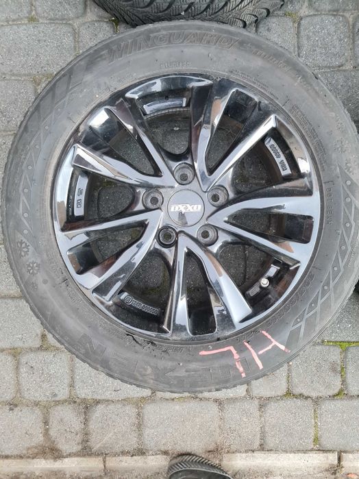 Koła zimowe oxxo 16"  5 x 114 na oponach zimowych NEXEN