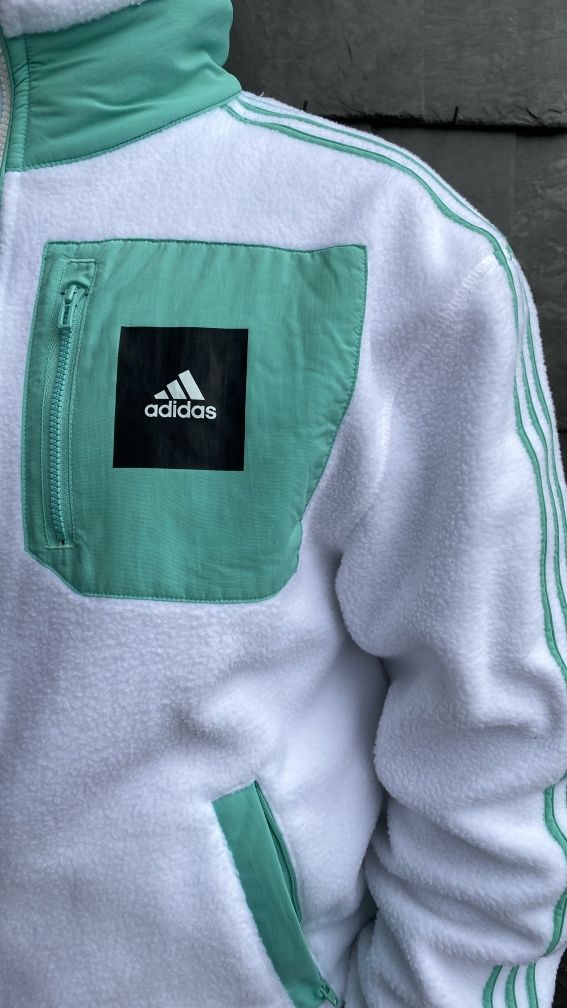 Флісова шерпа / куртка / кофта Adidas Sherpa fleece jacket (оригінал)