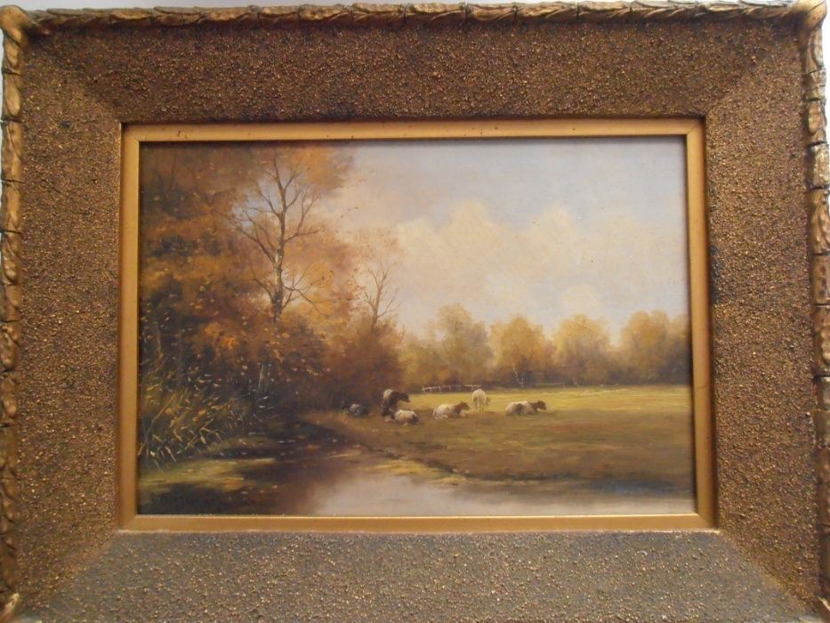 Vendo dois quadros antigos de Holz von G. FUGGENBACH