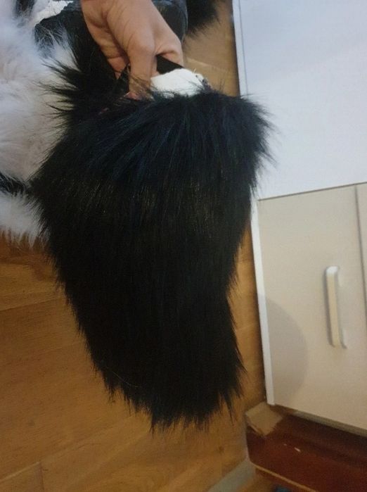 Furry fursuit dino maska