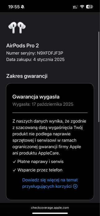 Słuchawki Douszne Apple AirPods Pro 2