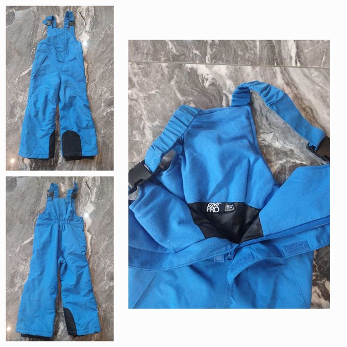 Зимові штани на шлейках - комбінізон