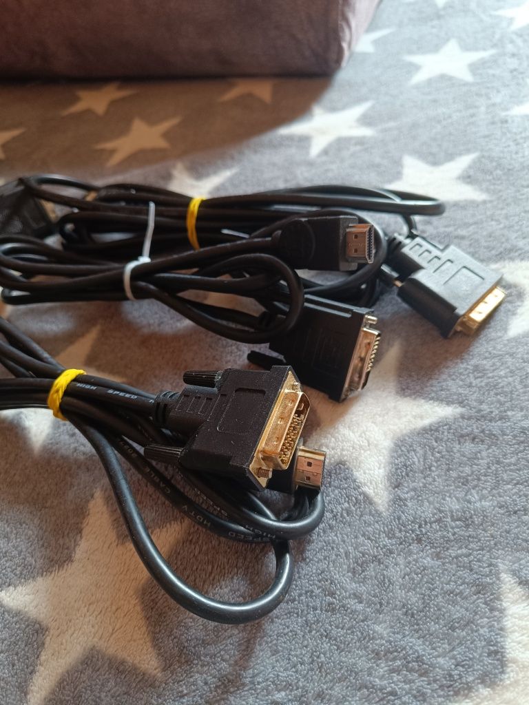Кабель питания, сетевой кабель, vga, dvi, displayport, dvi/hdmi, hdmi.