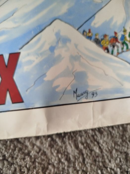 Cartaz animado da cidade Francesa Chamonix