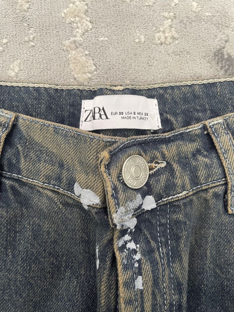 Джинси zara 38 р прямі