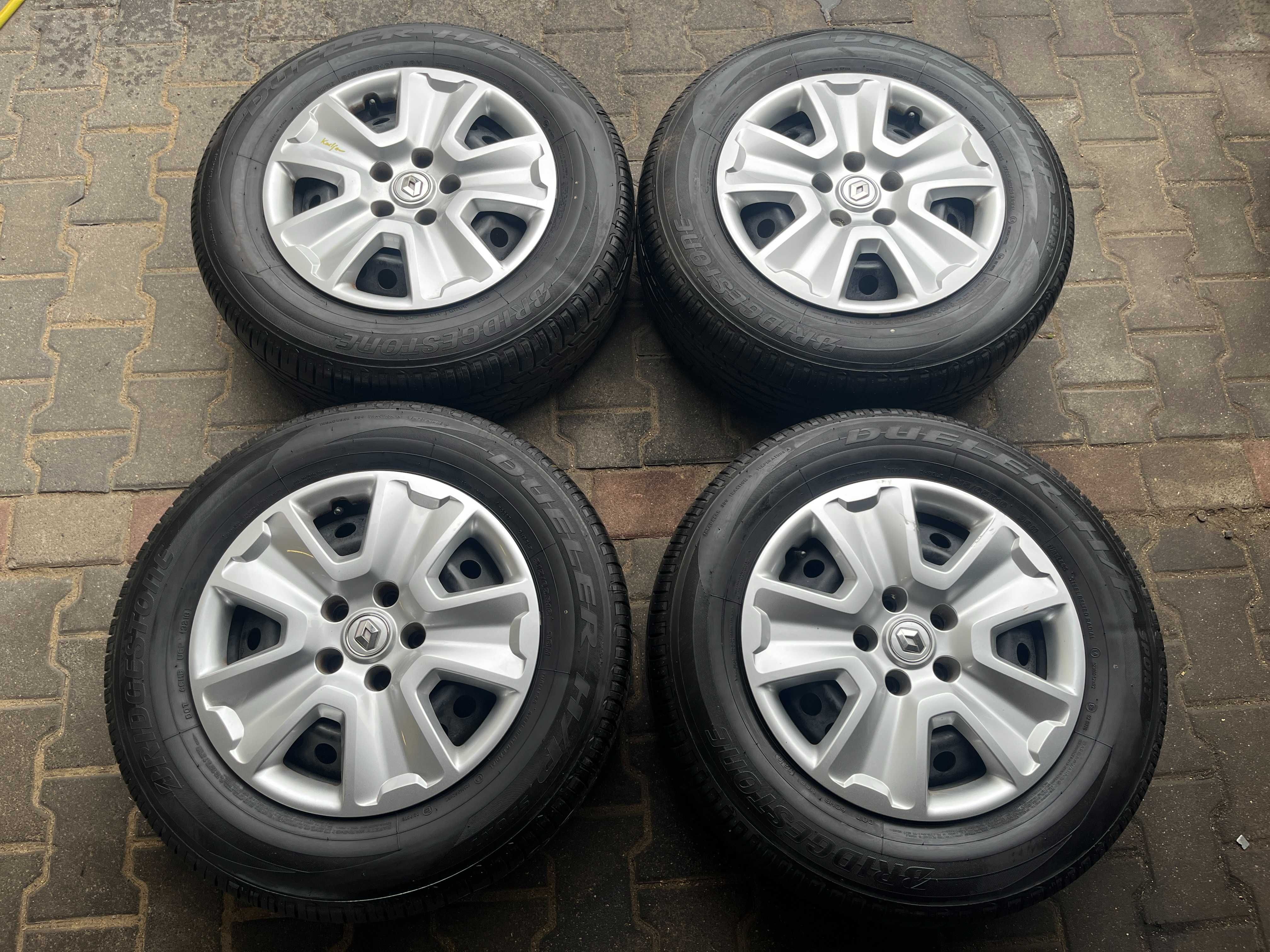 Koła letnie felgi Qashqai, Kadjar, Duster 16" 5x114,3 ET40 215/65 r16