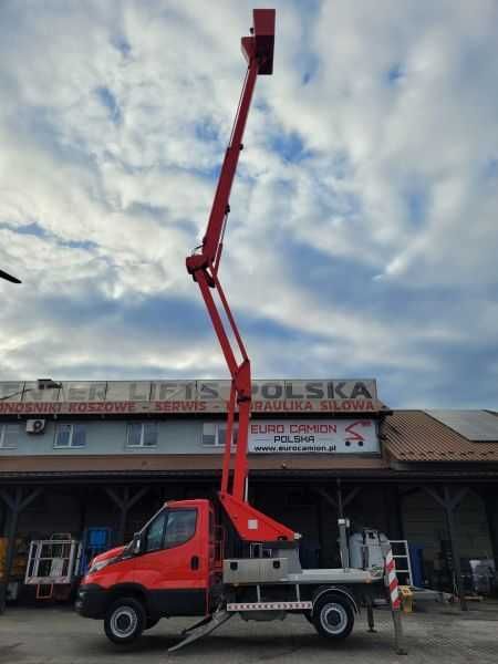 Iveco - 2016r. koszowy zwyżka 18 m przegubowo teleskopowy Comet