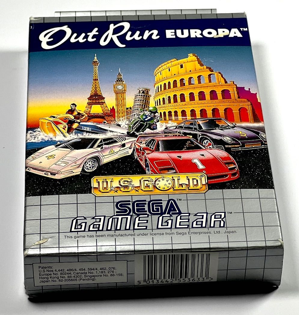 Out Run OutRun Europa Sega Game Gear