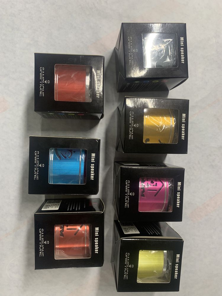 Colunas bluetooth varias cores novas