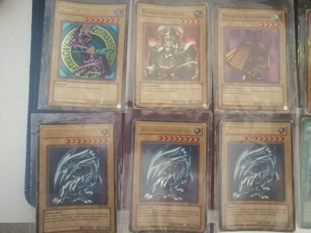 Yu-Gi-Oh cartas 1°ediçao