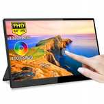14-calowy przenośny monitor dotykowy o rozdzielczości 1080P