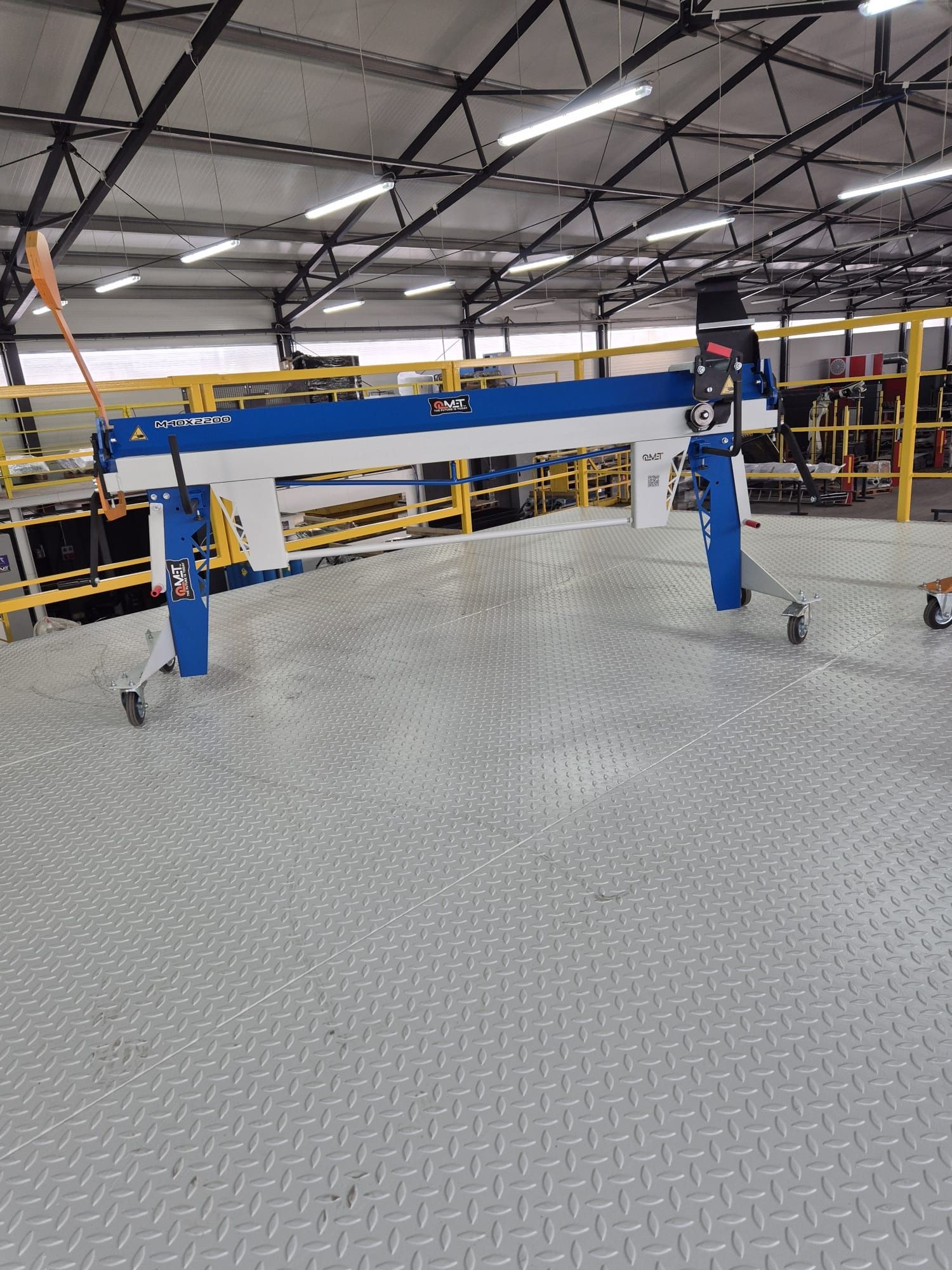 2m Zaginarka Giętarka Wyginarka Zginarka do blachy dekarska M40x2200