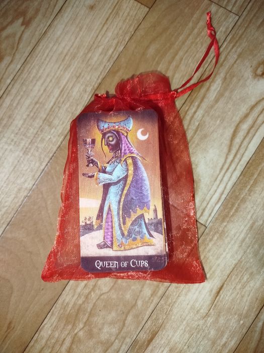 Колода Таро "Шаленого місяця" (матова ламінація) + мішечок у подарунок