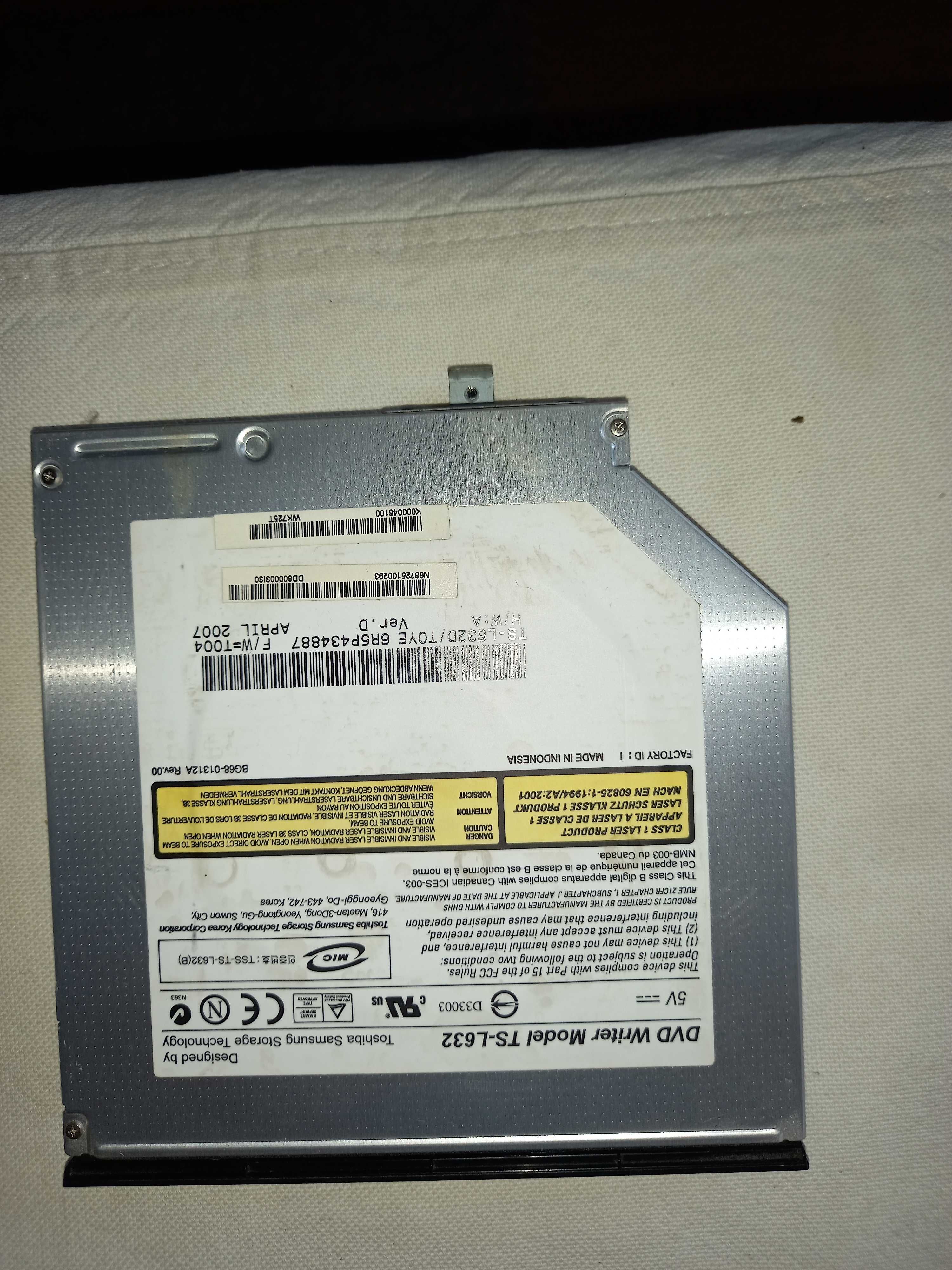 Dvd nagrywarka model TS L632