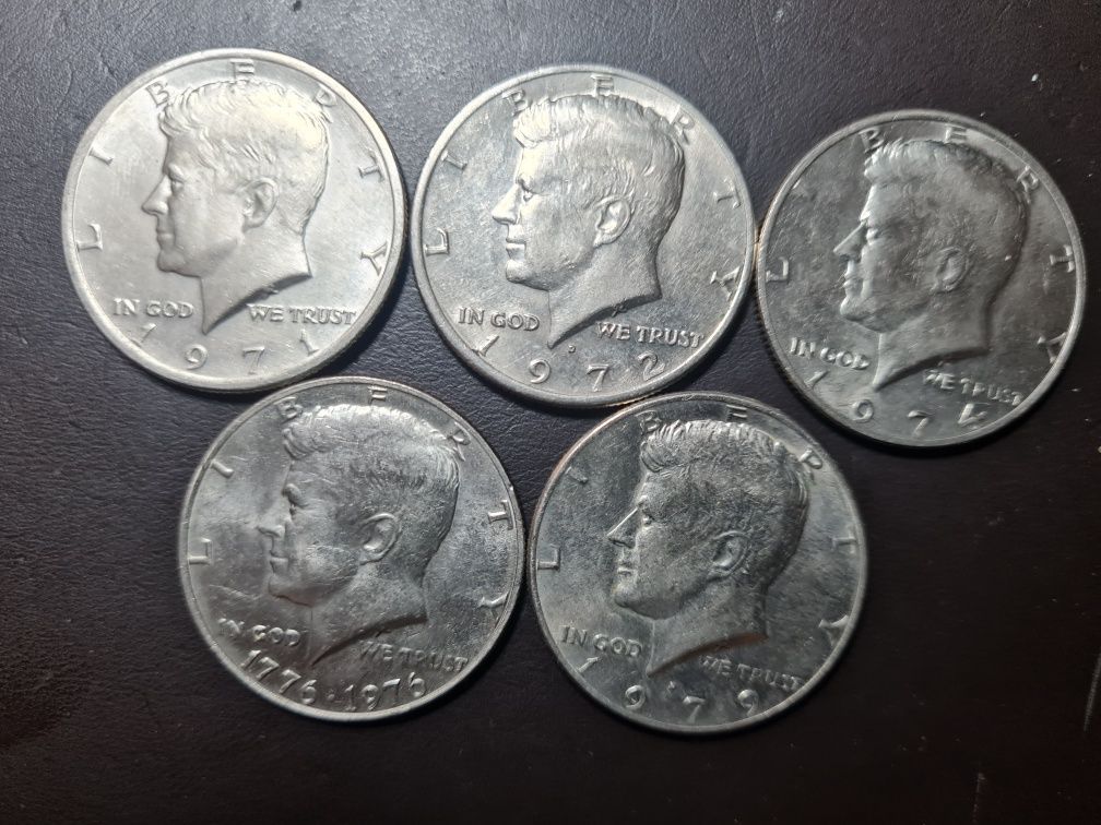 Монеты 1 доллар США, 1971, 1972 1974, 1976, 1977, 1978 Лунный доллар