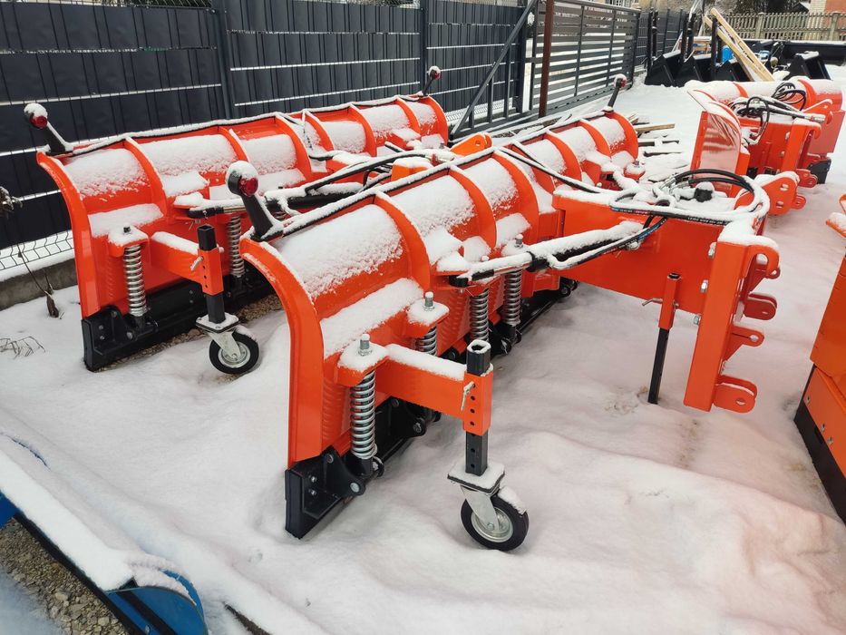 Nowy pług do śniegu prosty komunalny metaltechnik euro tuz DOSTAWA
