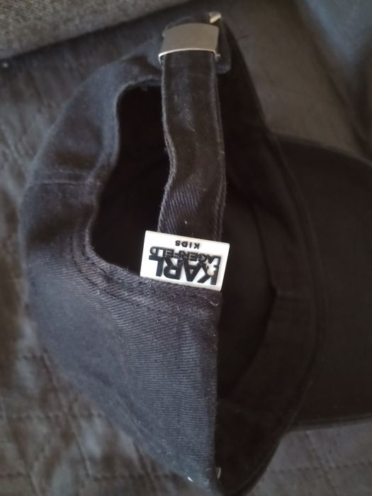 Czapka z daszkiem  dziewczęca Karol Lagerfeld