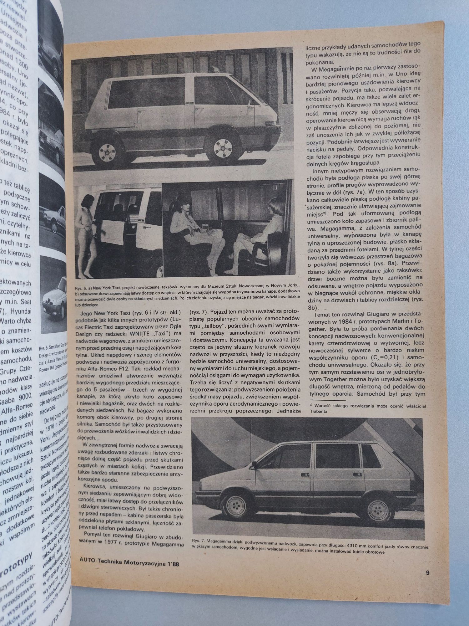 Auto technika motoryzacyjna - Czasopismo z 1988 roku