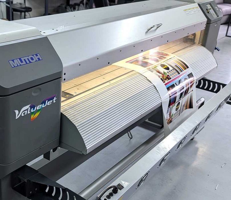 Ploter MUTOH ValueJet 1614 głowica DX5 100% PC+rip FV Gw12m Raty Dowóz