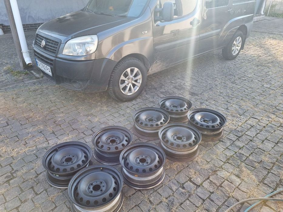 Диск та ковпачки R14 та r15 4*98 Fiat doblo та Ваз