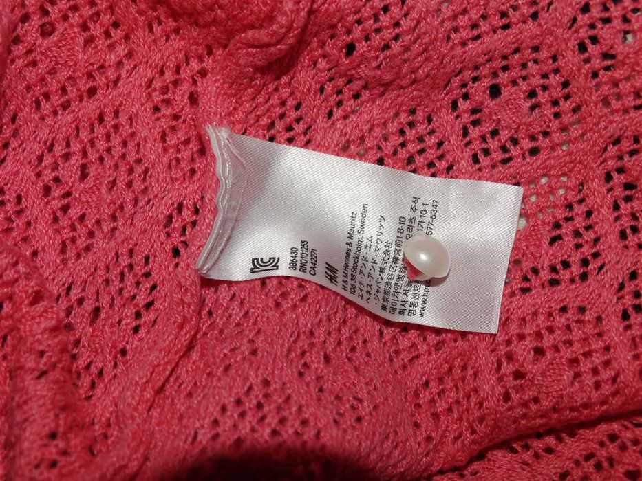 H&M_Fajna koronkowa bluzka na imprezę_R.34/36