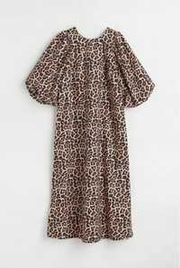 Платье в леопардовый принт HM