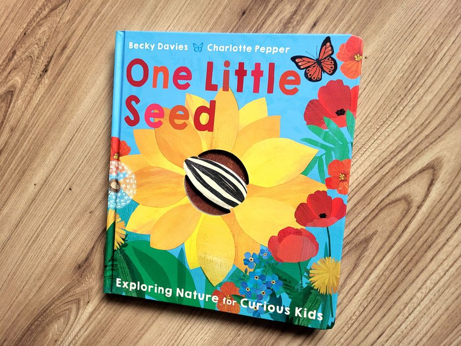 One Little Seed książka z okienkami po angielsku cykl życia roślin