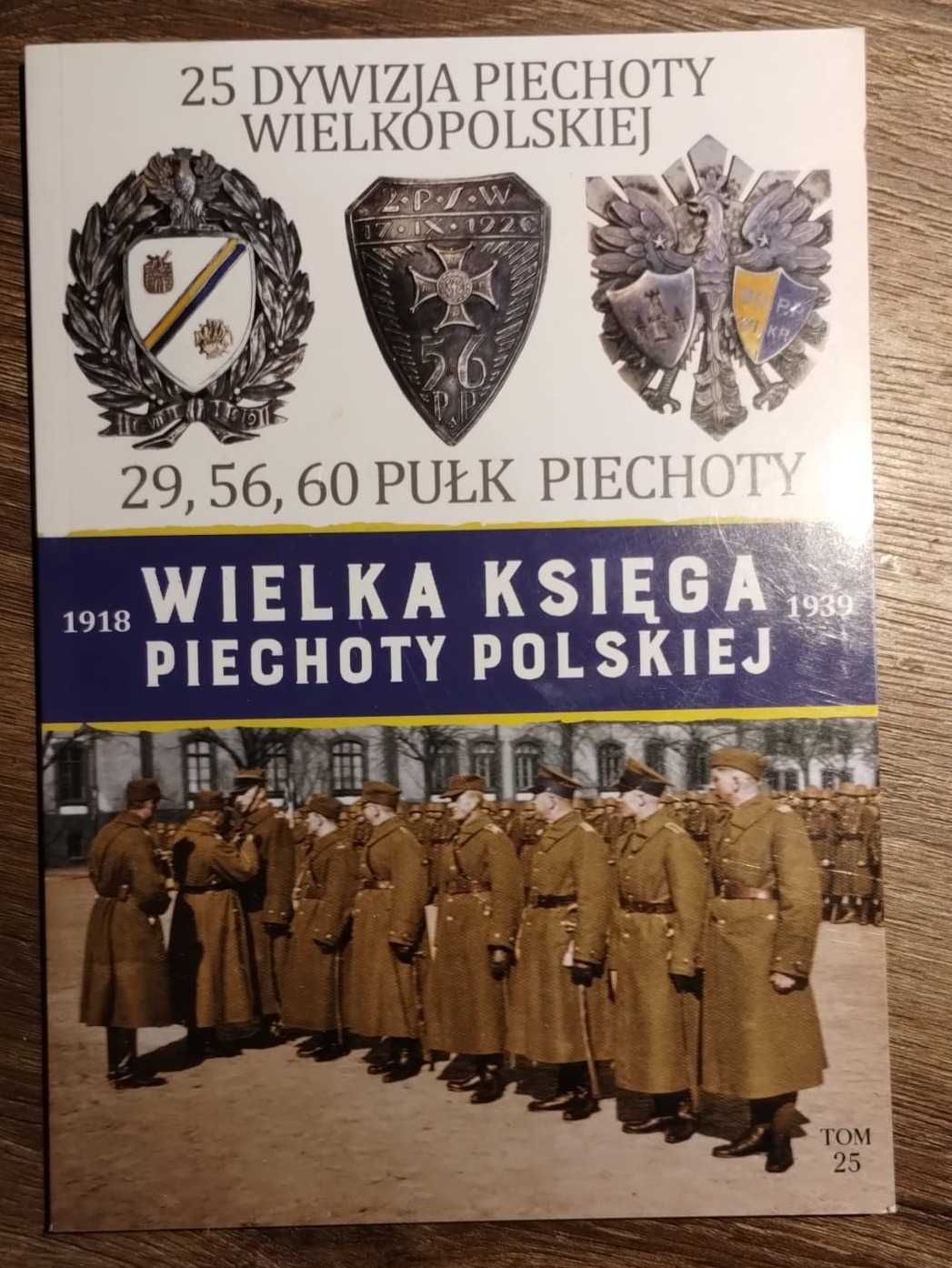 29, 56, 60 Pułk Piechoty - Wielka Księga Piechoty Polskiej nr 25