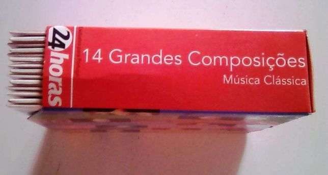 14 Grandes Composições de Música Clássica (CDs)