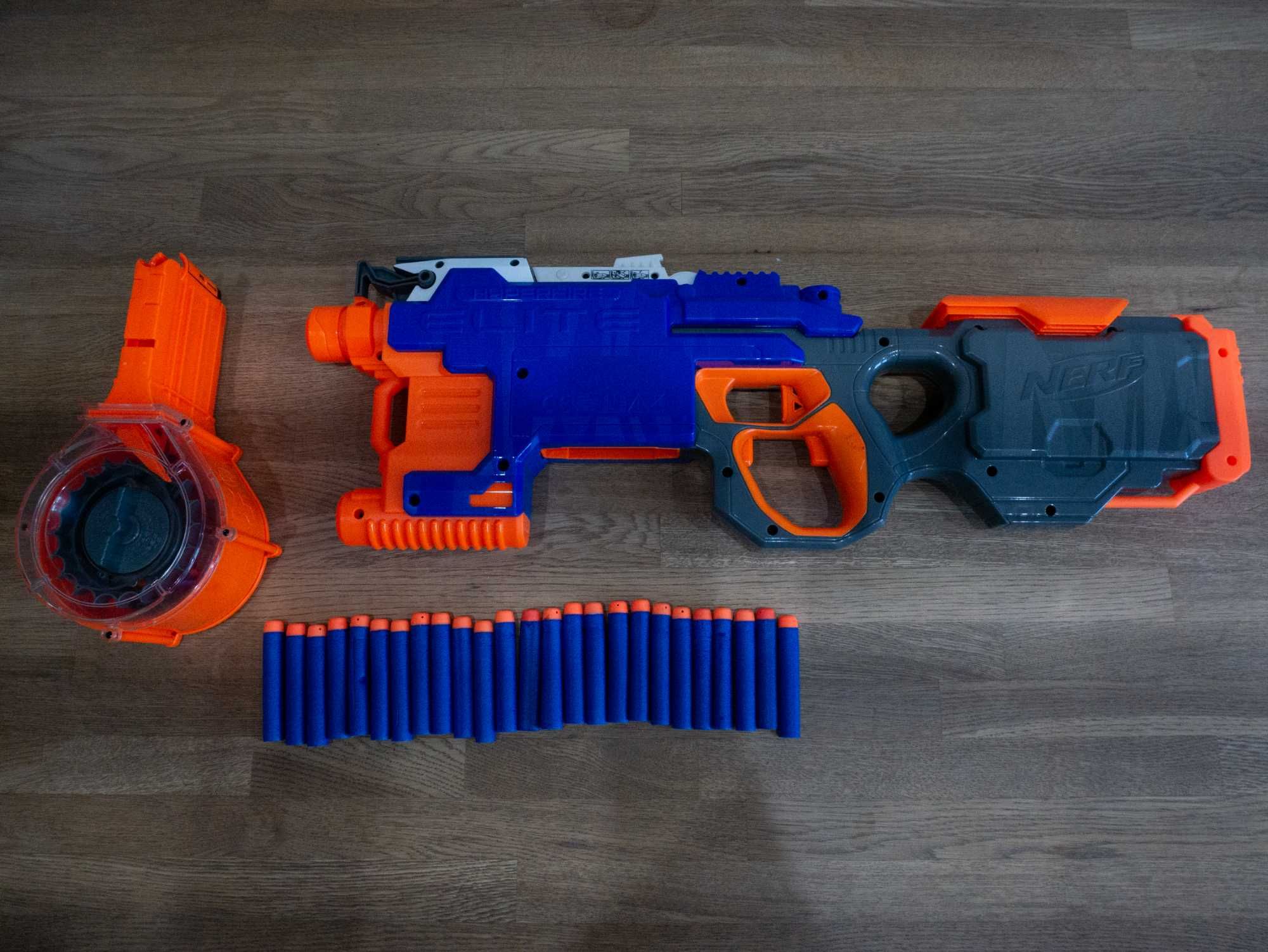 NERF Elite Hyperfire + 25 strzałek