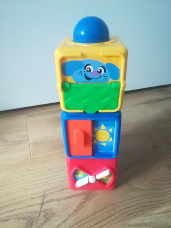 Zabawka edukacyjna dla dziecka, Kostki edukacyjne Fisher Price