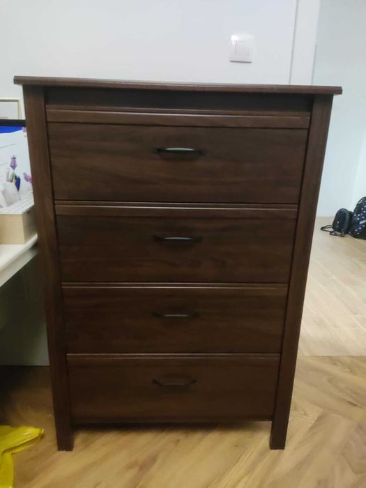 Komoda Ikea ciemny brąz
