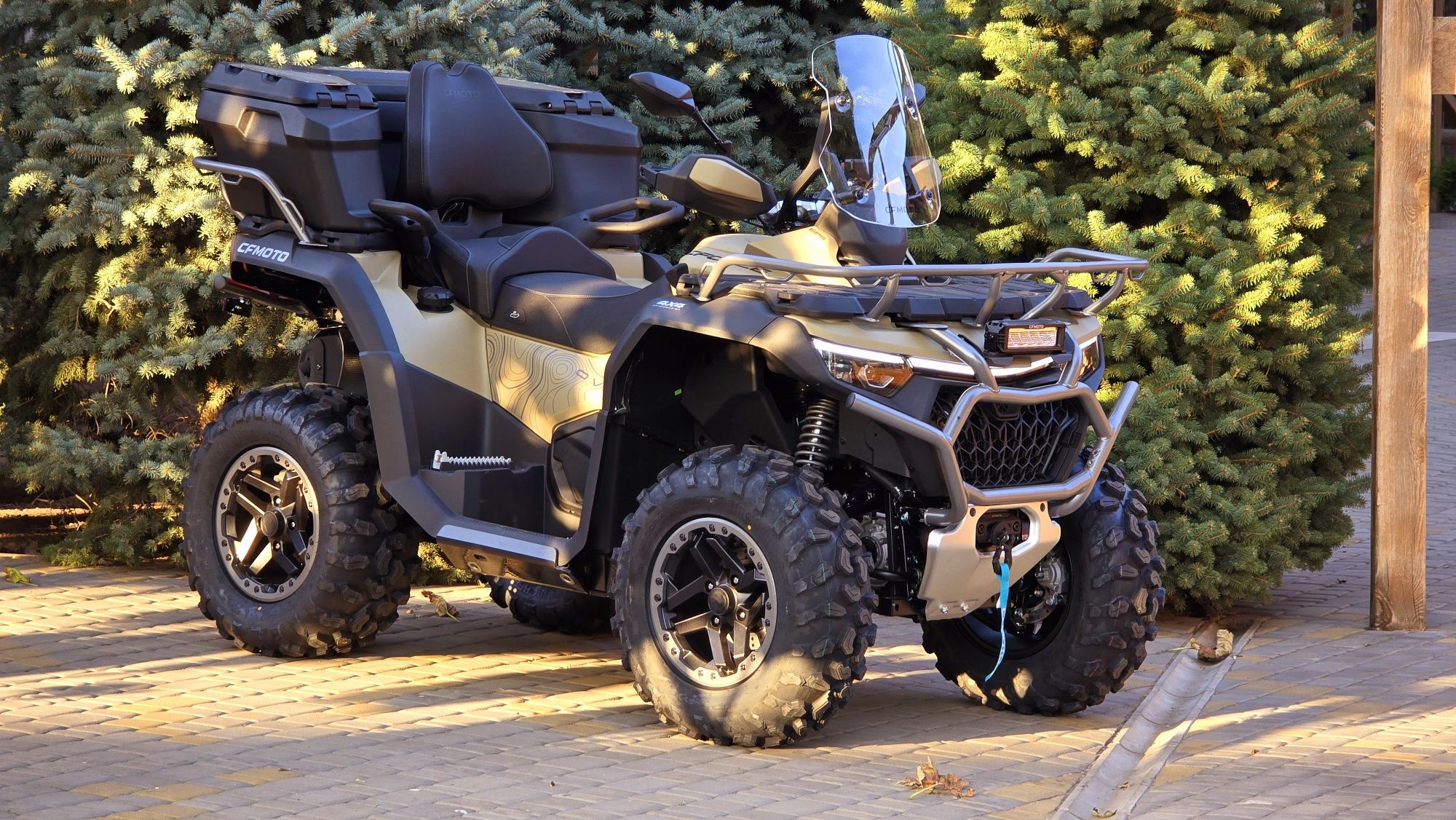 Квадроцикл CFMOTO CFORCE 1000 OVERLAND desert tan 2025" доставка
