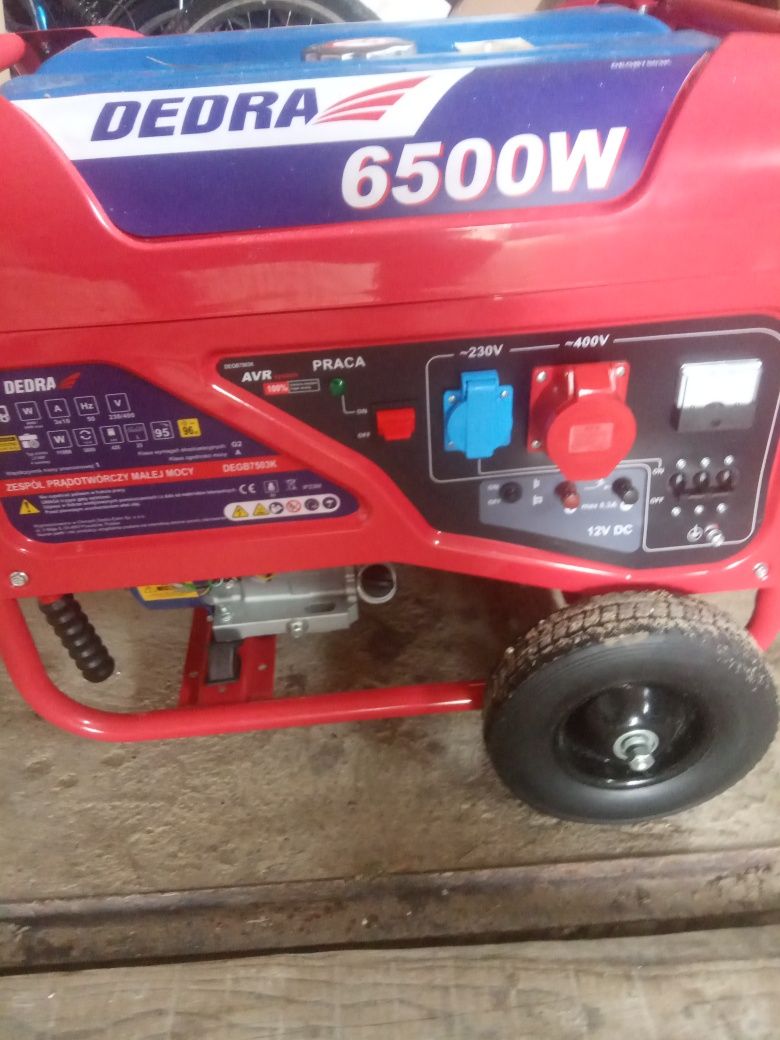 Генератор DEDRA 6500 W.