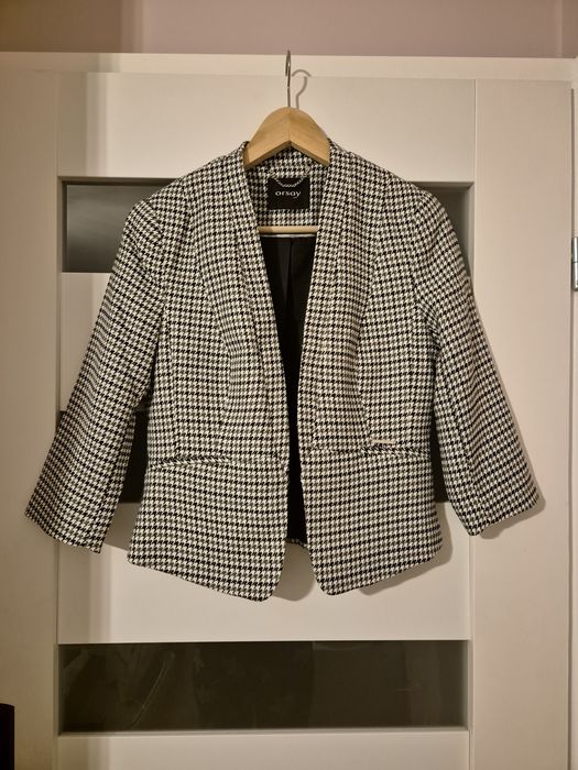 marynarka orsay XS/S w kratkę
