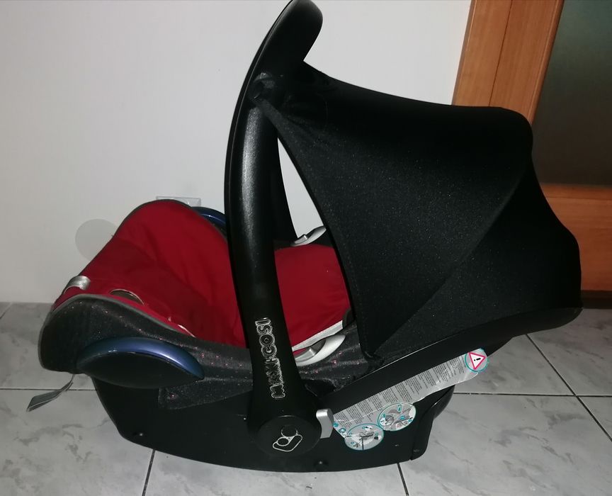 Wózek Maxi Cosi fotelik samochodowy nosidełko Daszek 0-13kg