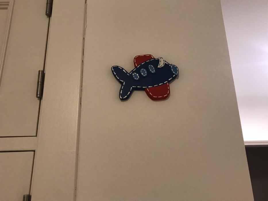 Avioes decorativos - quarto menino