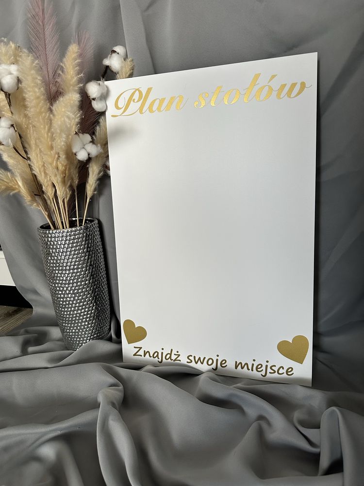 Plan stolów ślub