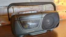 Radio magnetofon przenośne do garażu na budowę działke